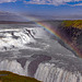 Gullfoss, the golden waterfall in southern Iceland