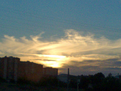 31072008331 edited. Atardecer con pinceladas.