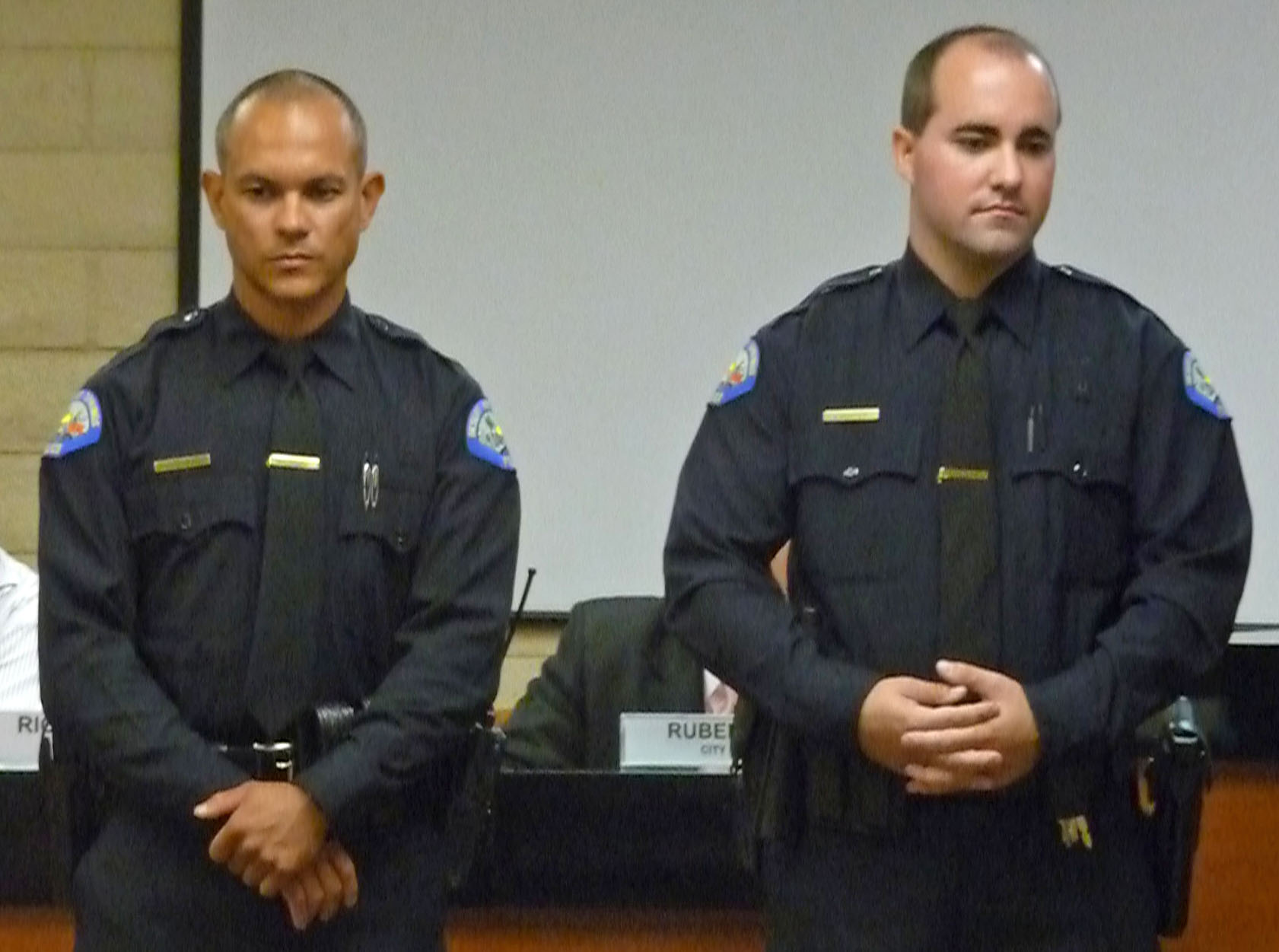 Officers Daniels and Hunter (0403)