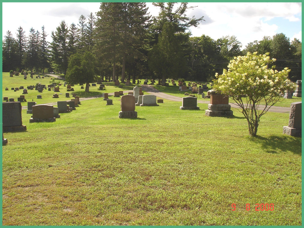 Cimetière / Cemetery - Knowlton. Québec - Canada- 9 août 2008.