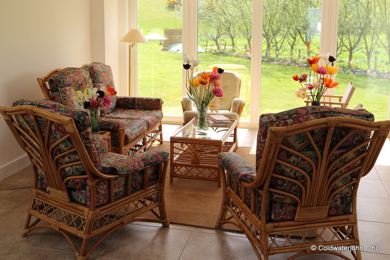 Tulip Lovers' sunroom