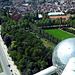 Brussels Atomium view from 3