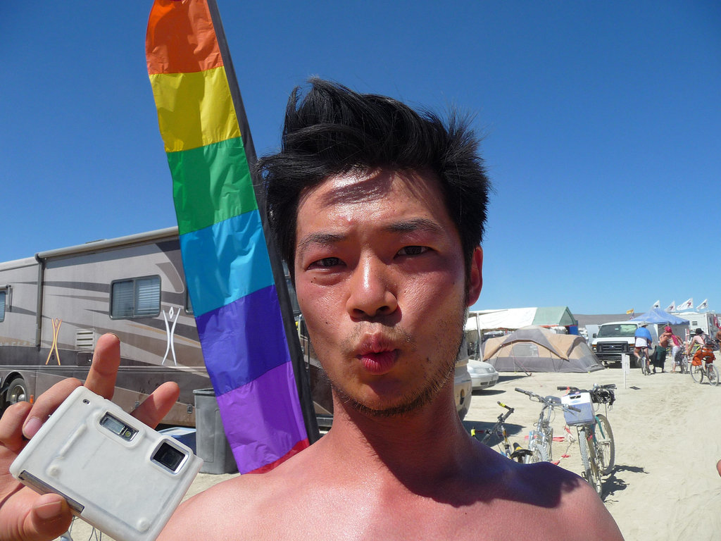 World Naked Bike Ride - Black Rock City (0758)