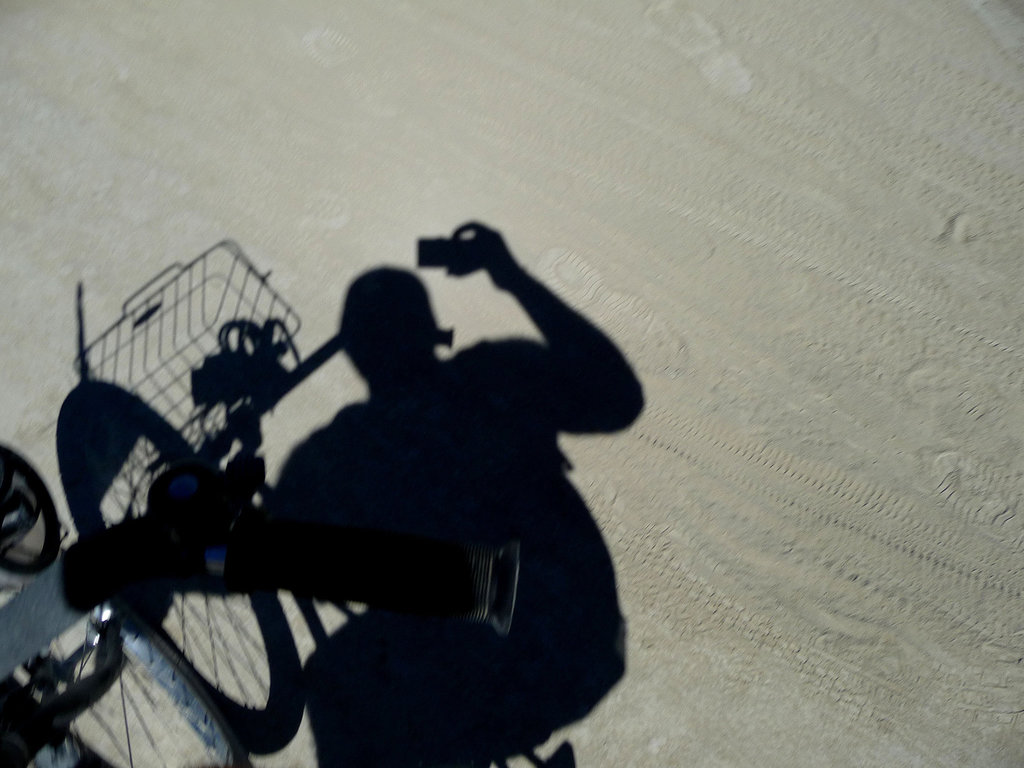 World Naked BIke Ride - Black Rock City - Self Shadow (0698)