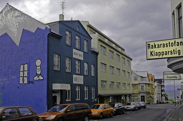 Downtown in Reykjavik