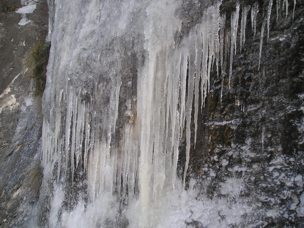 Peralejo (Guadalajara). Cascada de hielo 1