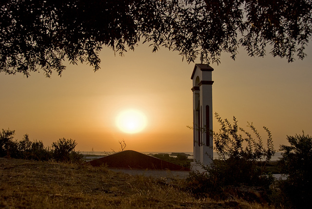 Sunset chapel........