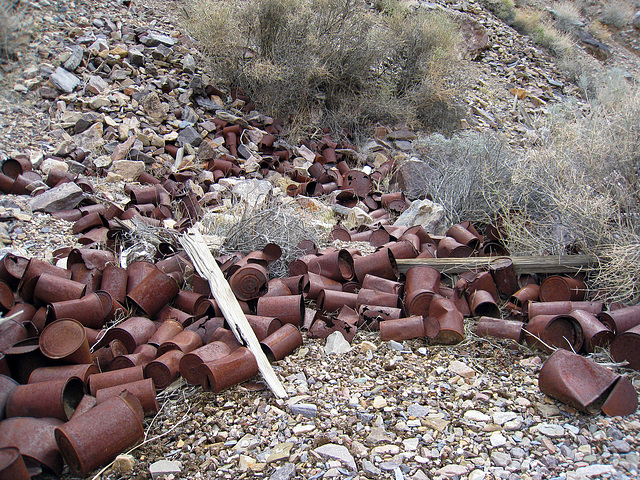 Echo Canyon Mine Camp Can Dump (1953)