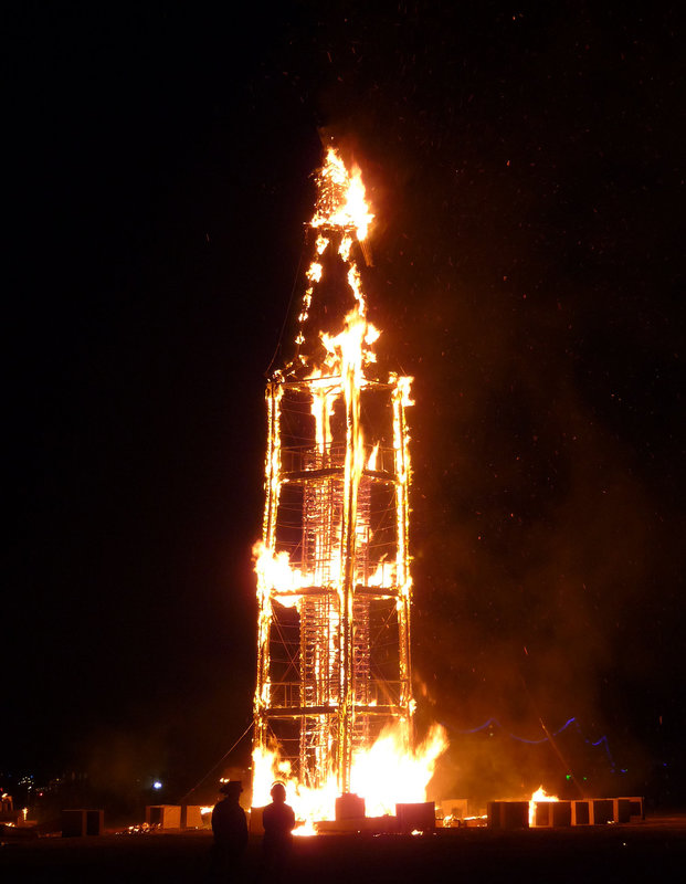 The Man Burning - Upper Level Leaning (1260)