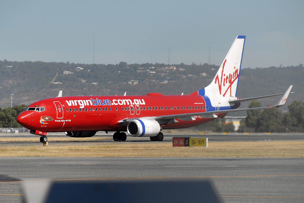 VH-VUA B737-8FE Virgin Blue