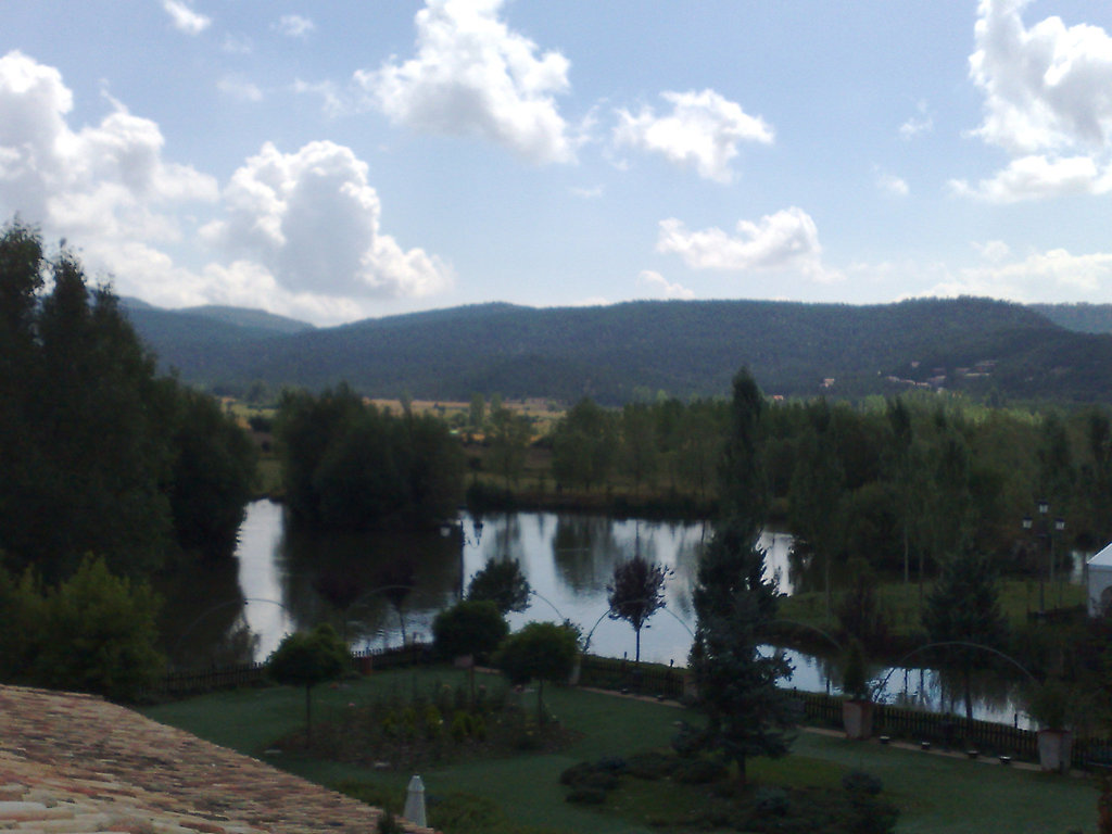 Estanque en la Vega, Alcalá de la Selva (Teruel).