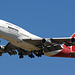 VH-EBX B747-338 Qantas