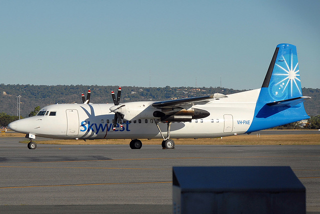 VH-FNE Fokker 50 Skywest