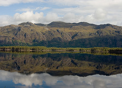 Reflections across Loch Maree