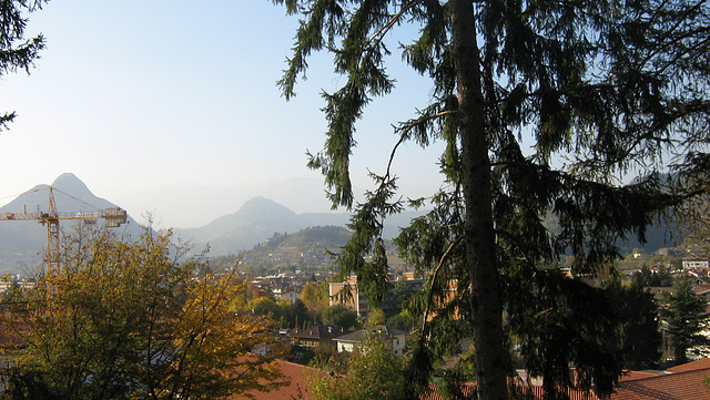 Aŭtuno en montaro  Perĝine- Trento