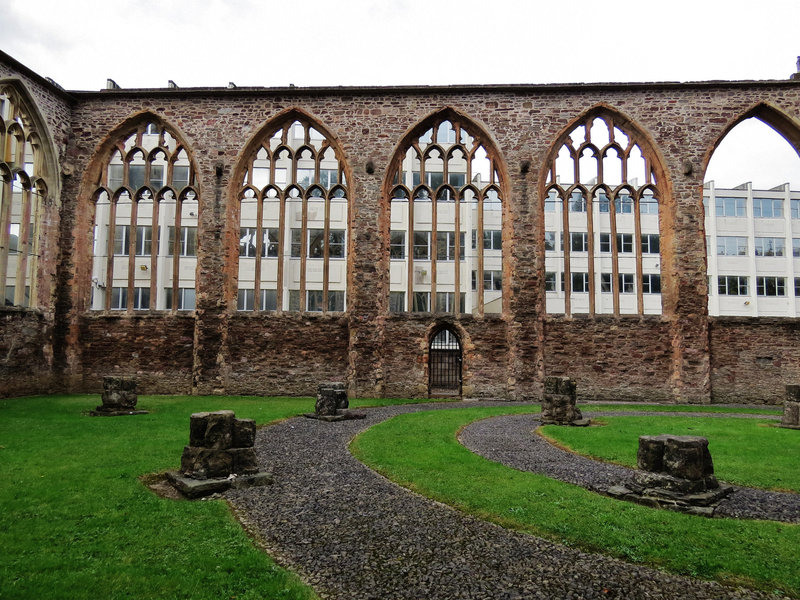temple church ruin, bristol