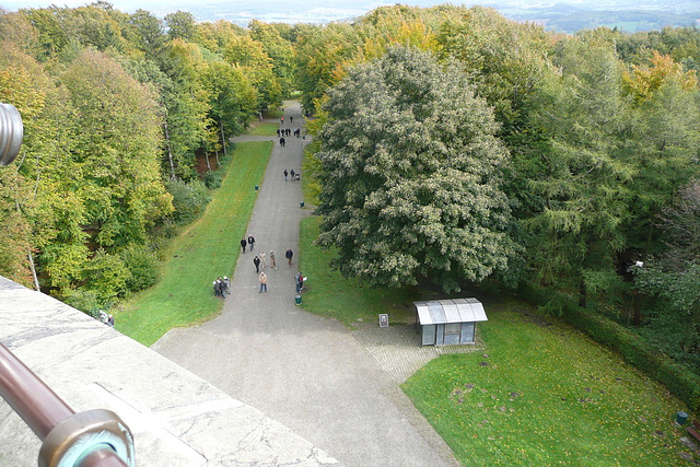 Das Hermannsdenkmal bei Detmold im Lipperland