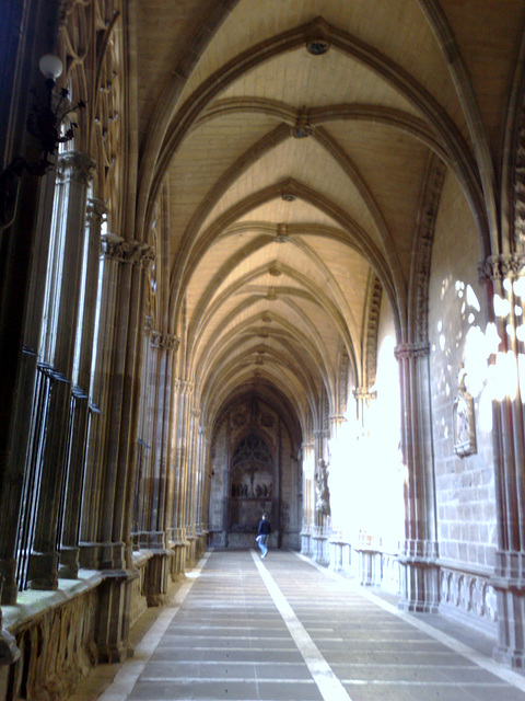 Catedral de Pamplona: Claustro.