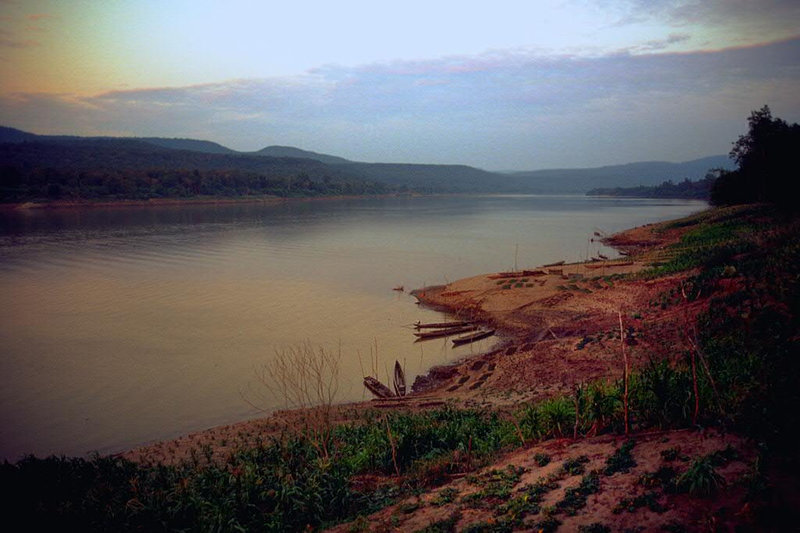 Mekong in the evening light