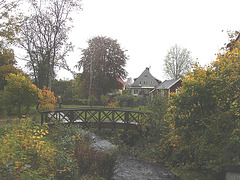 Petit pont Malen / Small Malen bridge - Båstad , Suède / Sweden.  Octobre 2008
