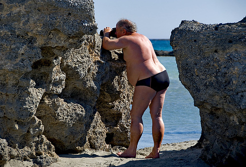 The Sneaking Beach Photographer - 2