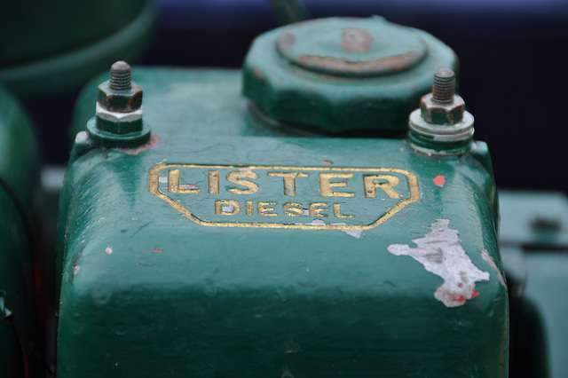 Oldtimershow Hoornsterzwaag – Lister diesel engine