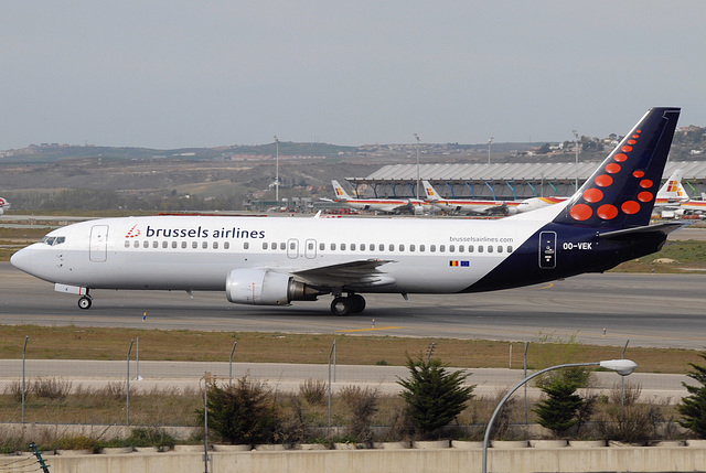 OO-VEK B737 Brussels Airlines