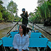 Rowing to the floating market