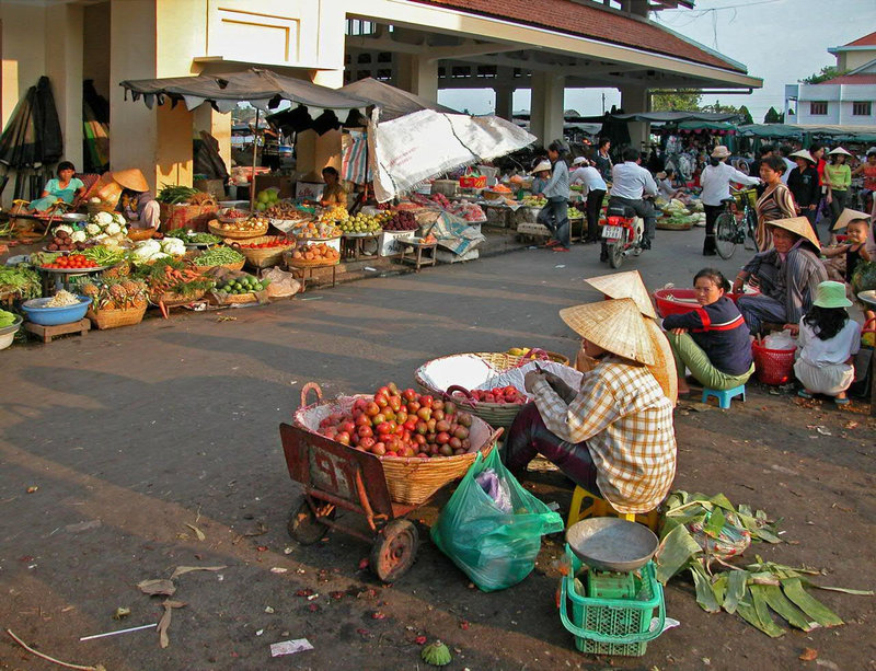 At the market in Cần Thơ