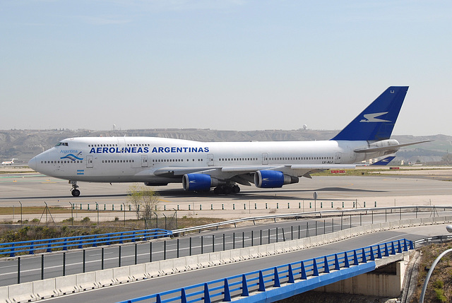 LV-ALJ B747 Aerolineas Argentinas
