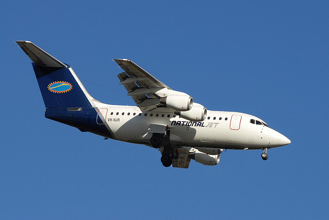 VH-NJR BAe146-100 National Jet Systems