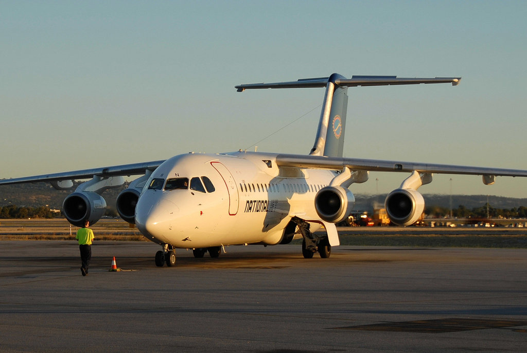 VH-NJN BAe146-300 National Jet