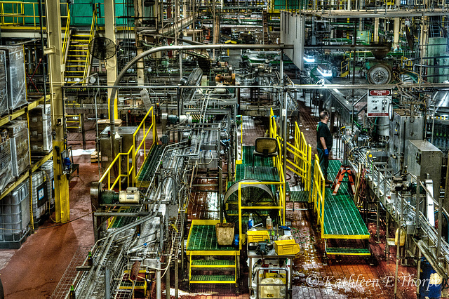 Yuengling Brewery Production Floor HDR 052213-003 - Second Place Florida State Fair 2014