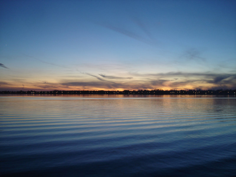 Coucher de soleil / Sunset - Venise en Québec, Québec - CANADA.