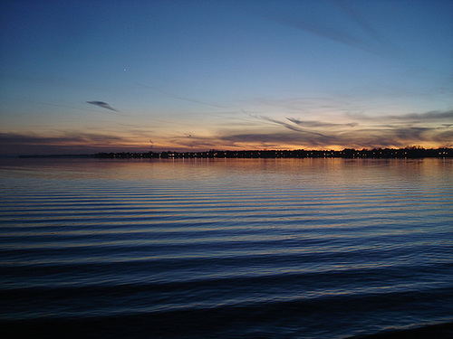 Coucher de soleil / Sunset - Venise en Québec, QC- CANADA-  2 Novembre 2008.