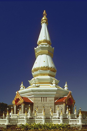 The Stupa in the Royal Temple complex