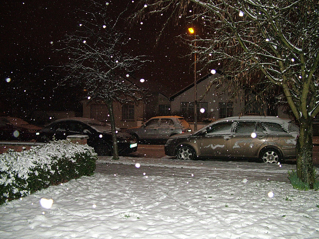 Snow in Dublin