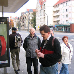 2008-10-19 01 Wandertruppe, Weissig - Heidenau