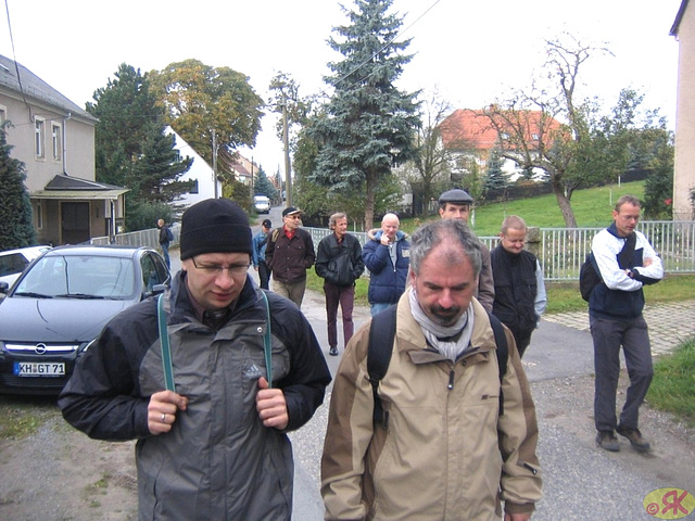 2008-10-19 03 Wandertruppe, Weissig - Heidenau