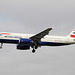 G-EUYC A320 British Airways