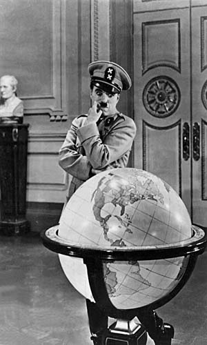 Charlie Chaplin: diktatoro