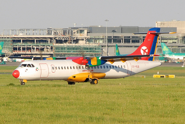 OY-RUB ATR-72 Danish Air Transport