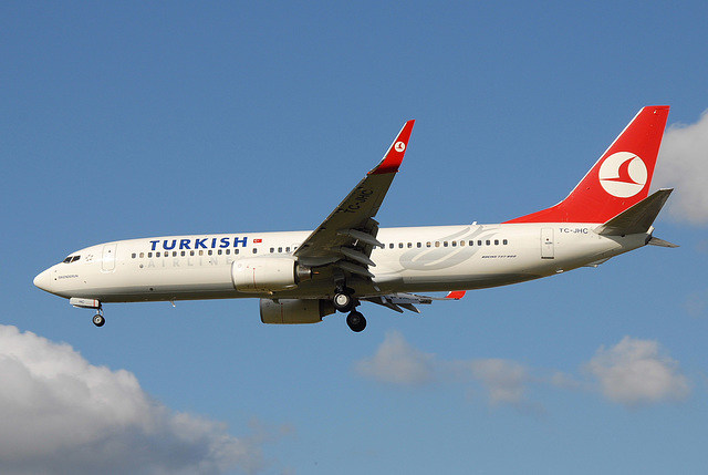 TC-JHC B737-8F2 Turkish Airlines