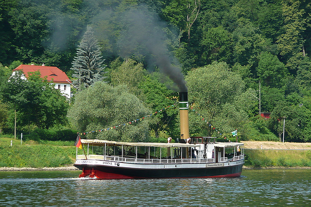 Die Sachsenwald - ein Privatschiff