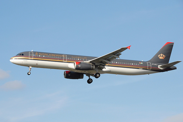 JY-AYJ A321-231 Royal Jordanian