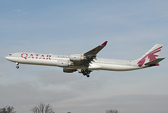 A7-AGD A340-600 Qatar Airways