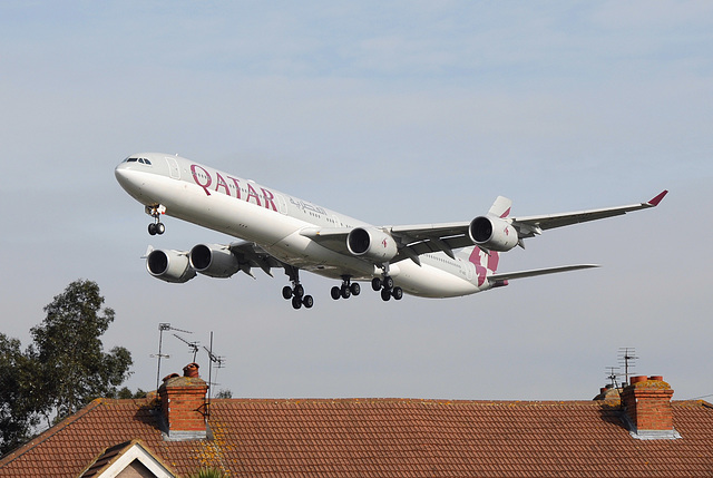 A7-AGD A340-642 Qatar Airways