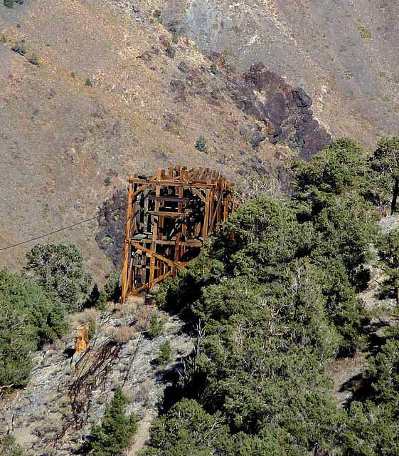 Salt Tram Tower Below The Transfer Point (1871A)