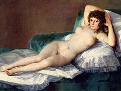 La Maja Naga, œuvre de Francisco de Goya