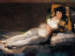 La Maja ubrana, par Francisco de Goya